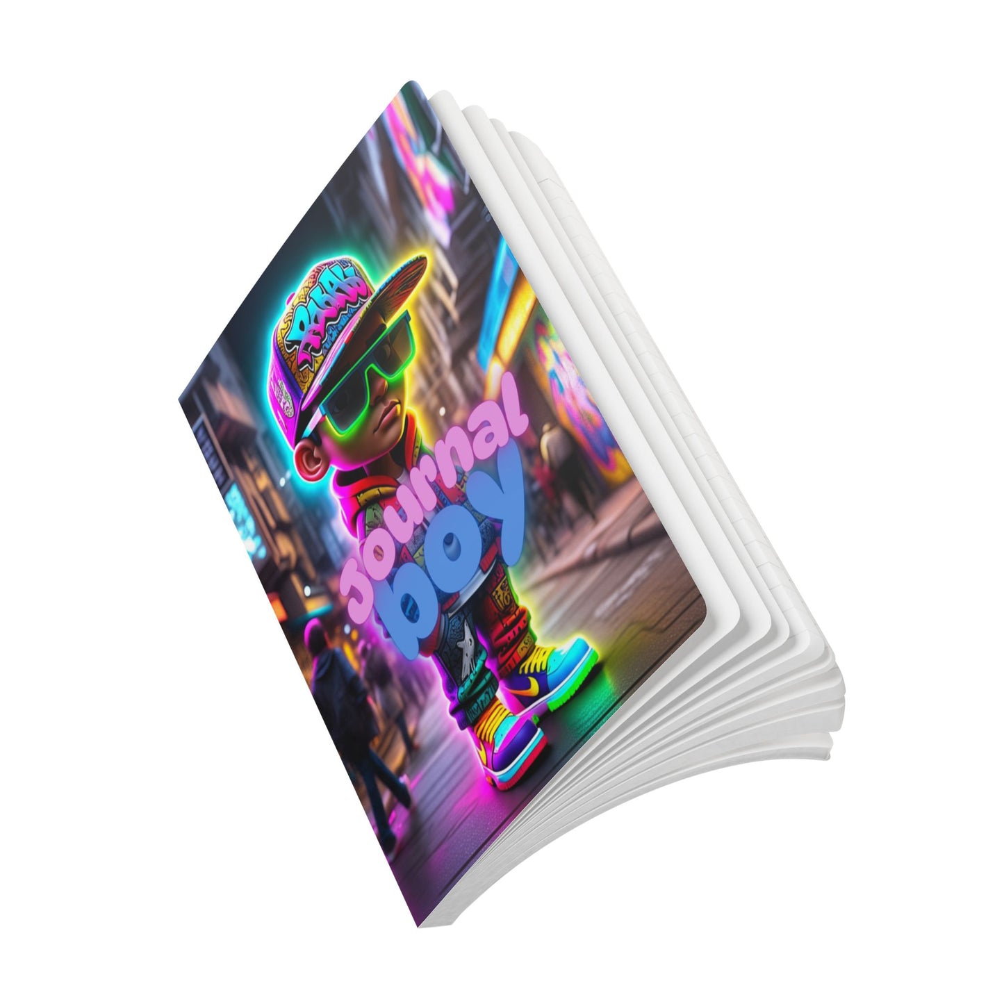 Urban Style Journal Book for Boy - Softcover Journal