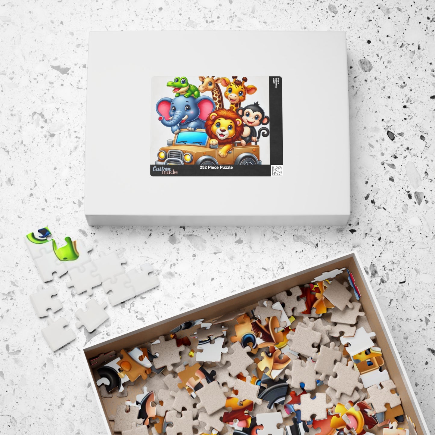 Animal Adventure Puzzle - Fun for Kids, Family Game Night, Educational Play, Ideal Gift for Birthdays, Christmas