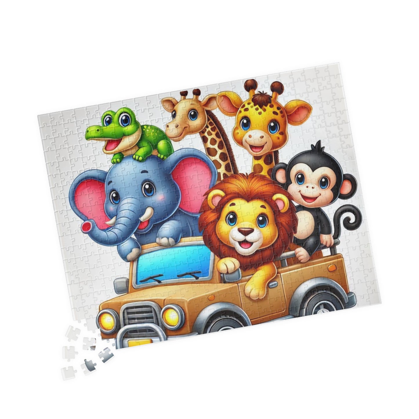 Animal Adventure Puzzle - Fun for Kids, Family Game Night, Educational Play, Ideal Gift for Birthdays, Christmas