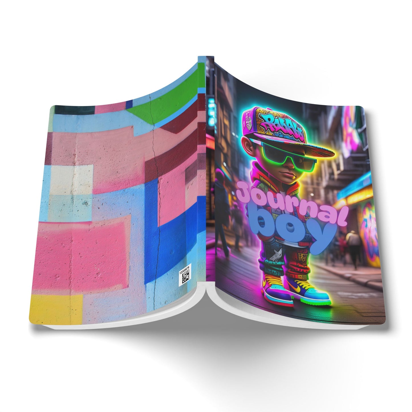 Urban Style Journal Book for Boy - Softcover Journal