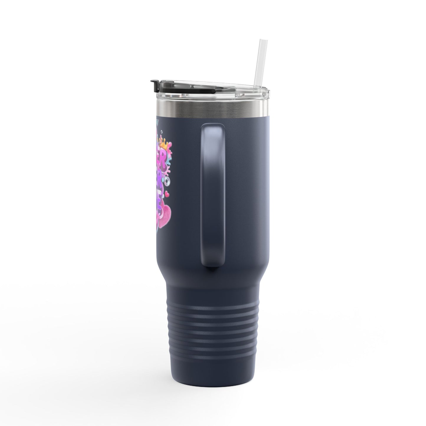 Motivational Insulated Travel Tumbler - 40oz