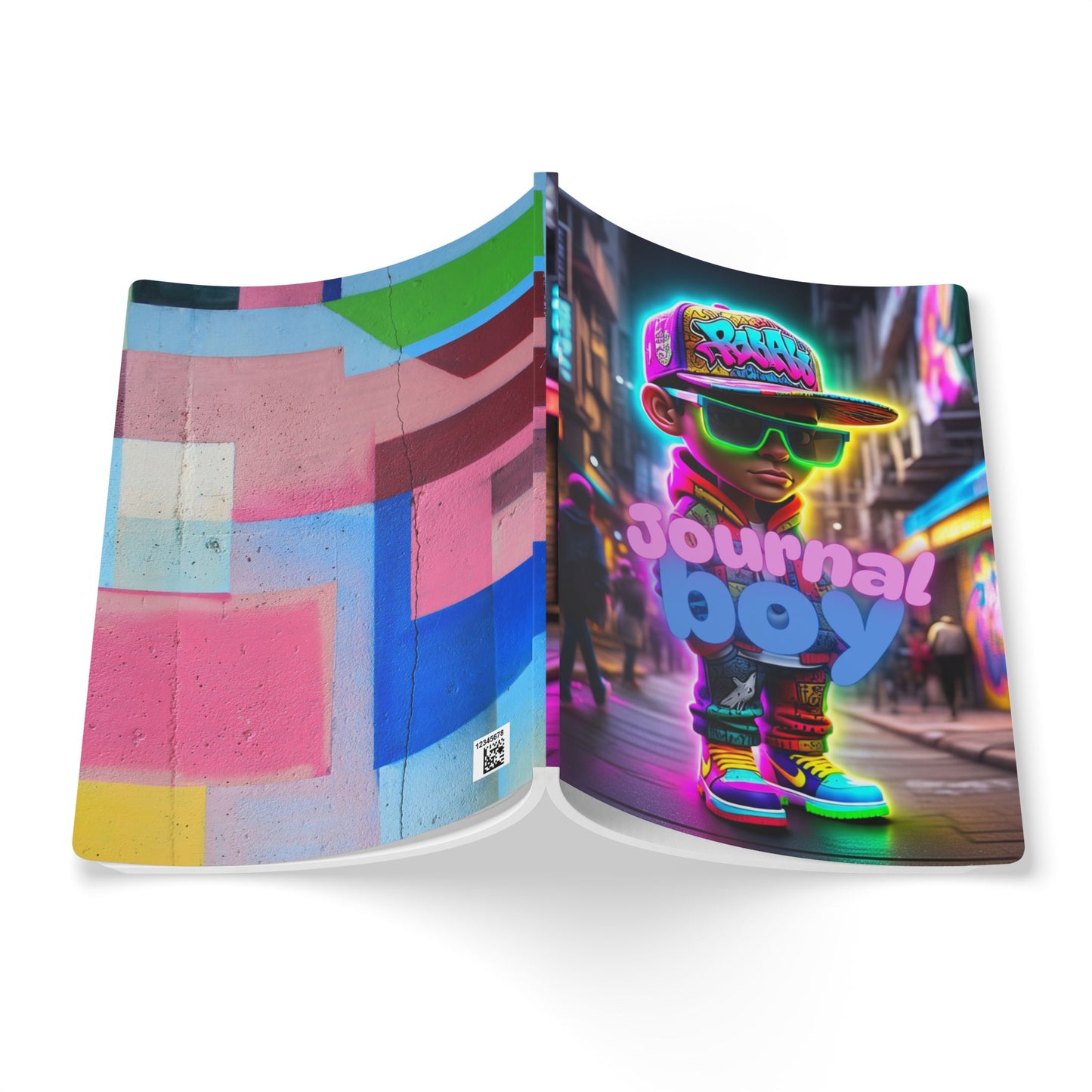 Urban Style Journal Book for Boy - Softcover Journal