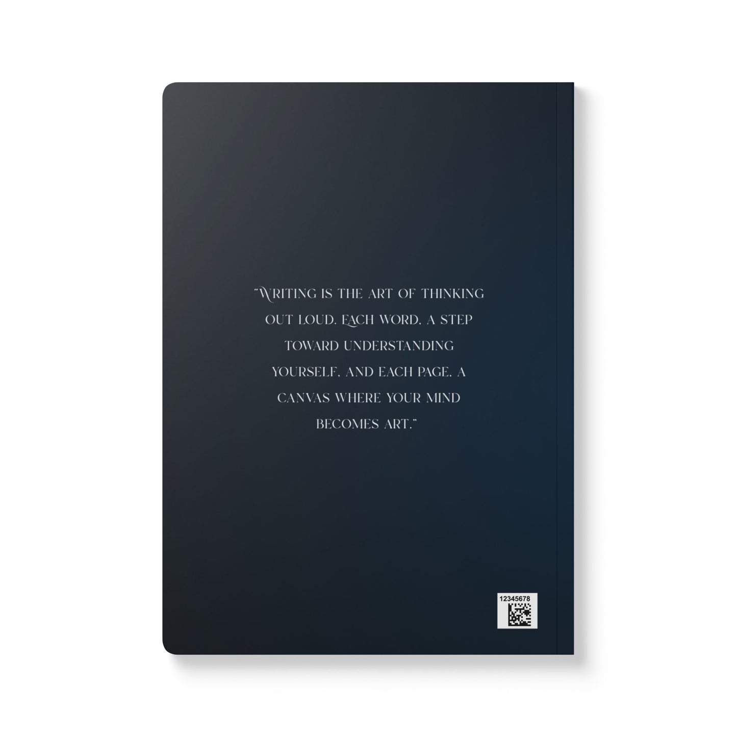 Artistic Softcover Journal for Reflection, Creative Writing, Gift for Students, Unique Notebook, Personal Growth Diary