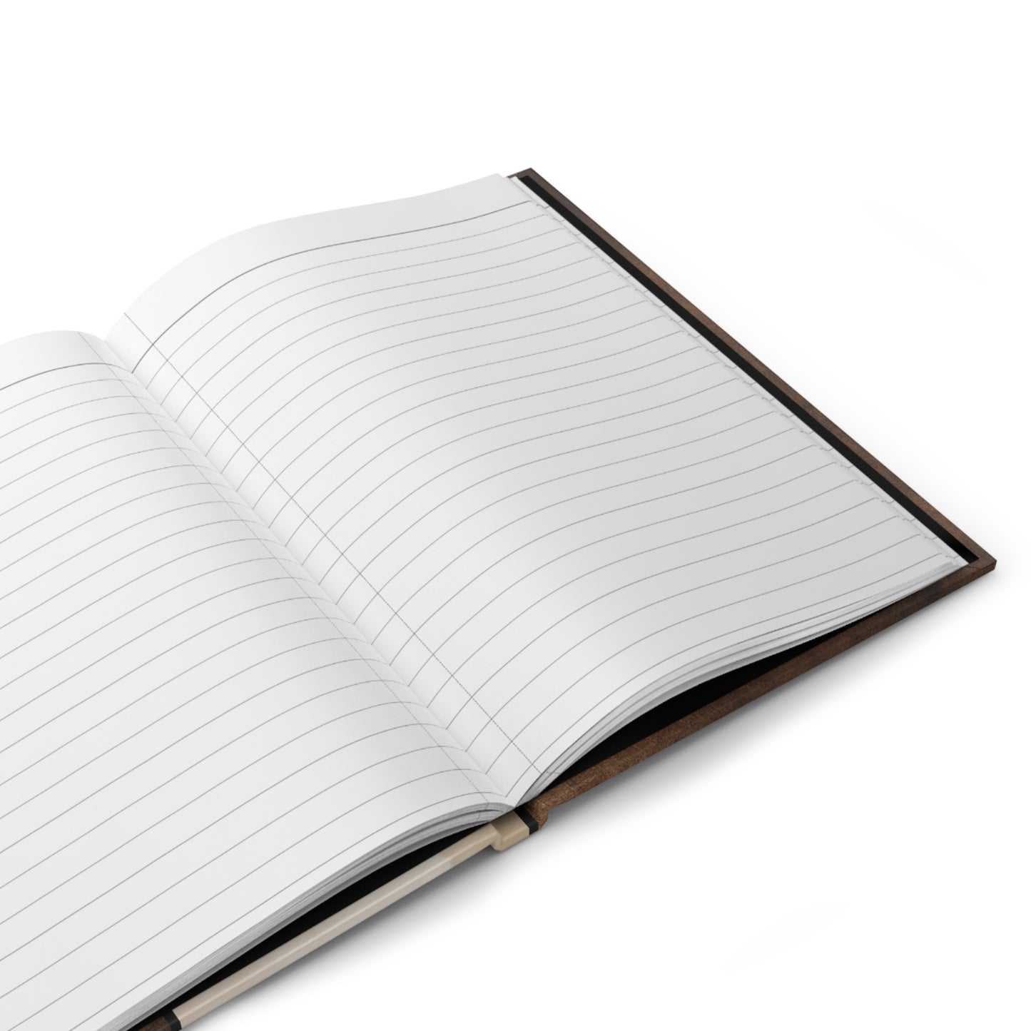 Warm Brown Hardcover Journal for Reflection and Planning, Ideal for Journaling, Self-Discovery, Gift for Writers, Dear Future Me Theme