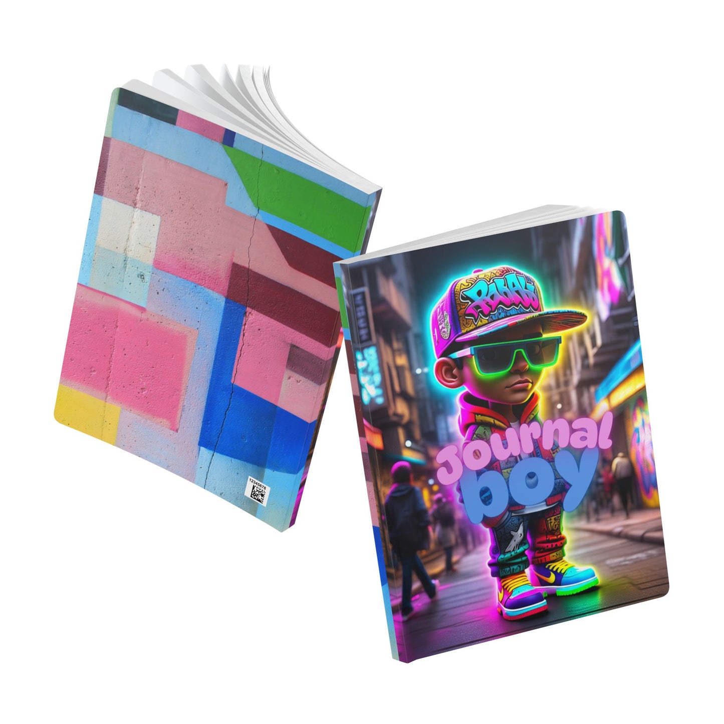 Urban Style Journal Book for Boy - Softcover Journal