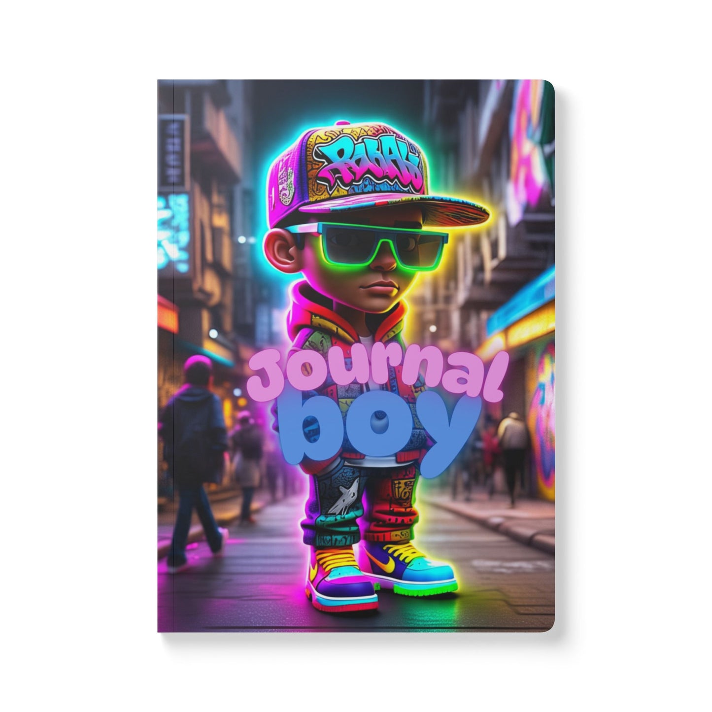 Urban Style Journal Book for Boy - Softcover Journal
