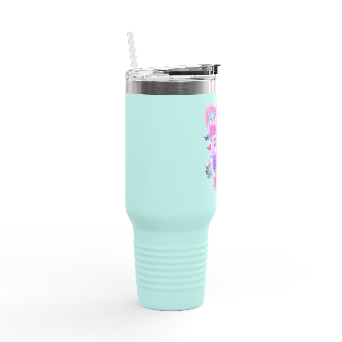 Motivational Insulated Travel Tumbler - 40oz