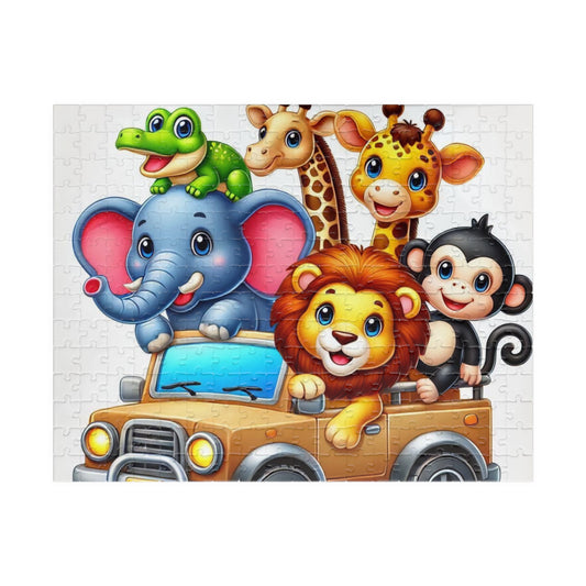 Animal Adventure Puzzle - Fun for Kids, Family Game Night, Educational Play, Ideal Gift for Birthdays, Christmas