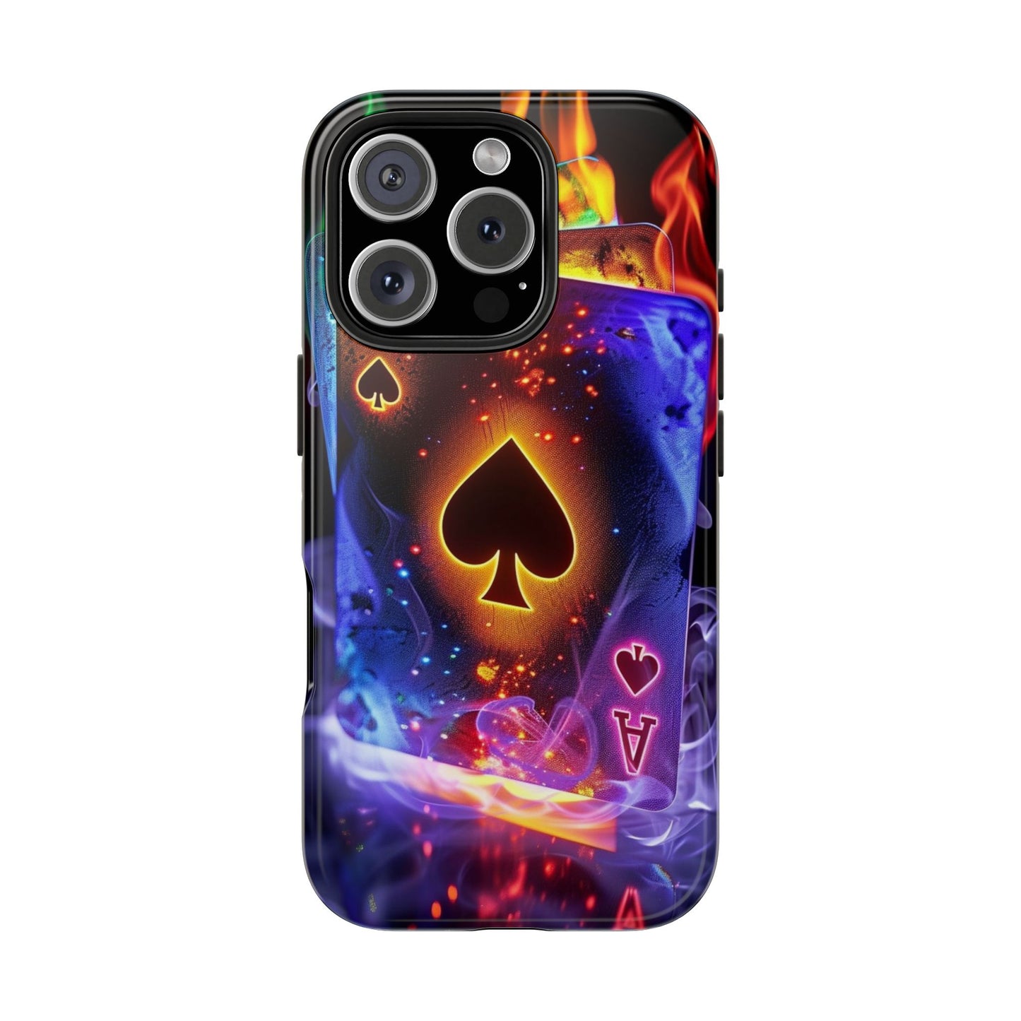 Ace of Spades Tough Phone Cases, Gaming Phone Cover, Gift for Gamers, Protective Case, Stylish Phone Accessory, Unique Phone Case | Iphone case