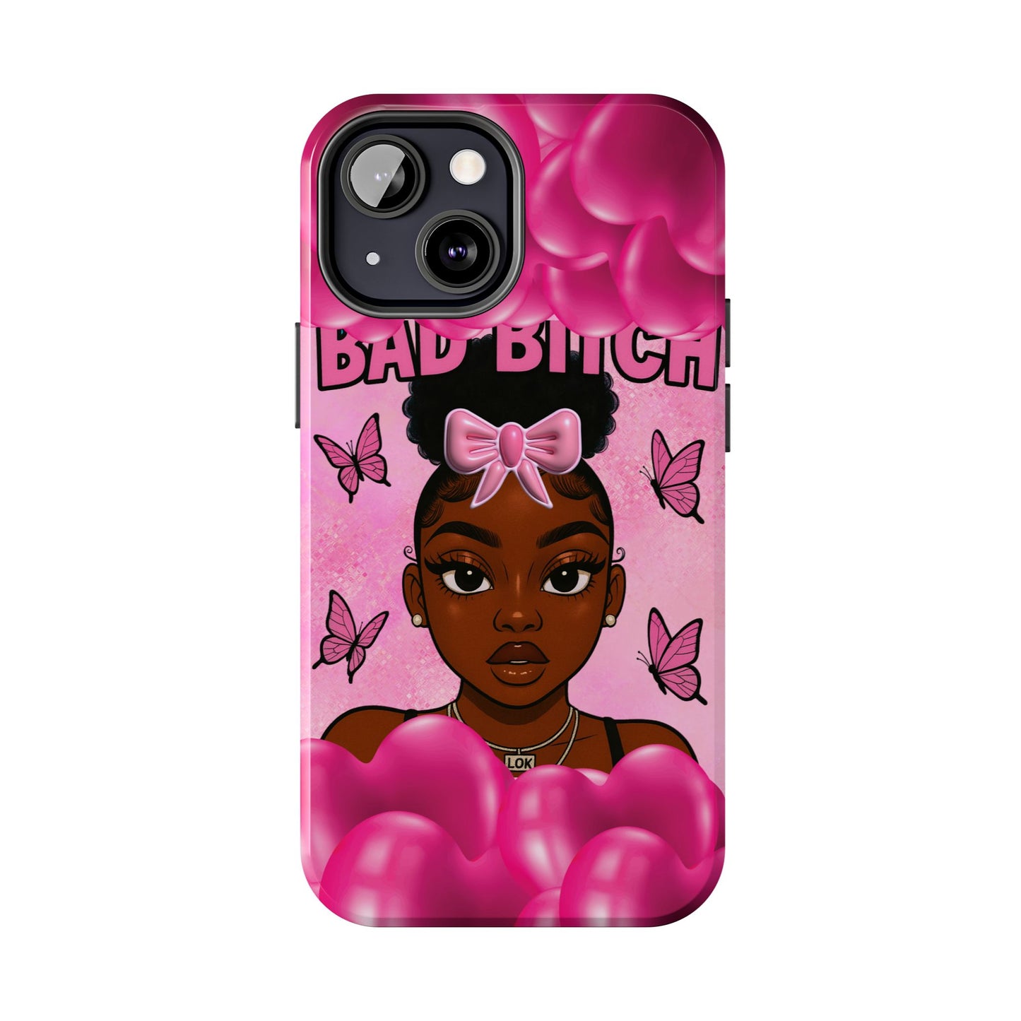 Bad Bitch Tough Phone Case - Stylish Protection for Trendsetters
