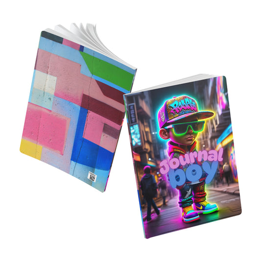 Urban Style Journal Book for Boy - Softcover Journal
