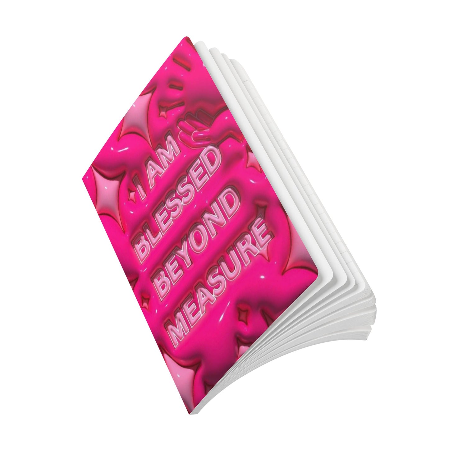 Blessed Beyond Measure Softcover Journal | Inspirational Notebook, Gratitude Journal, Gift for Her, Self-Care Essentials, Motivational Diary