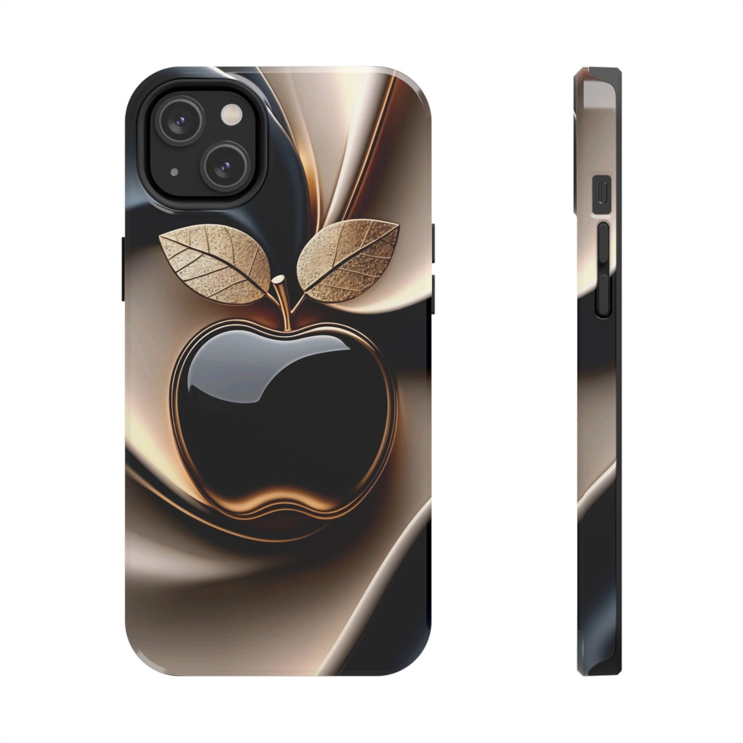 Sleek Apple-Inspired Tough Phone Cases, Stylish Smartphone Protection, Gift for Tech Lovers, Unique Phone Accessories | Iphone case