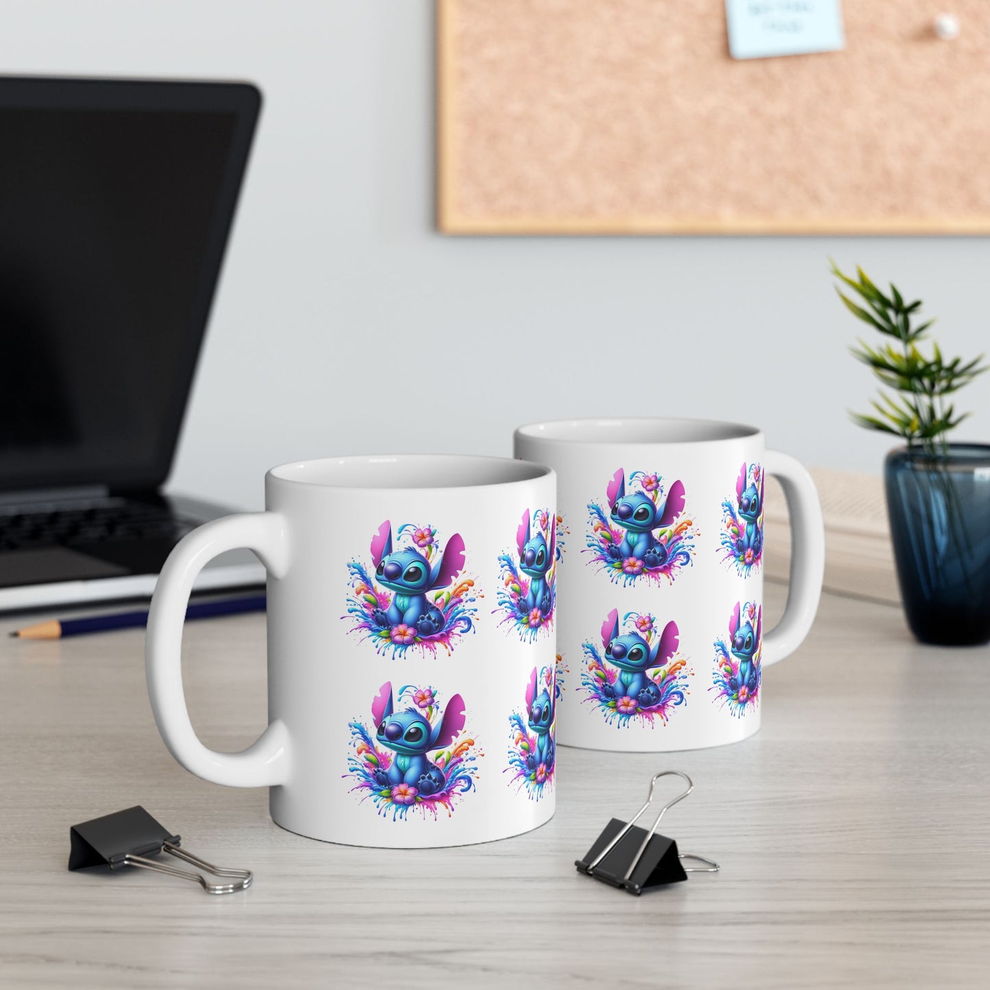 Colorful Stitch Ceramic Mug