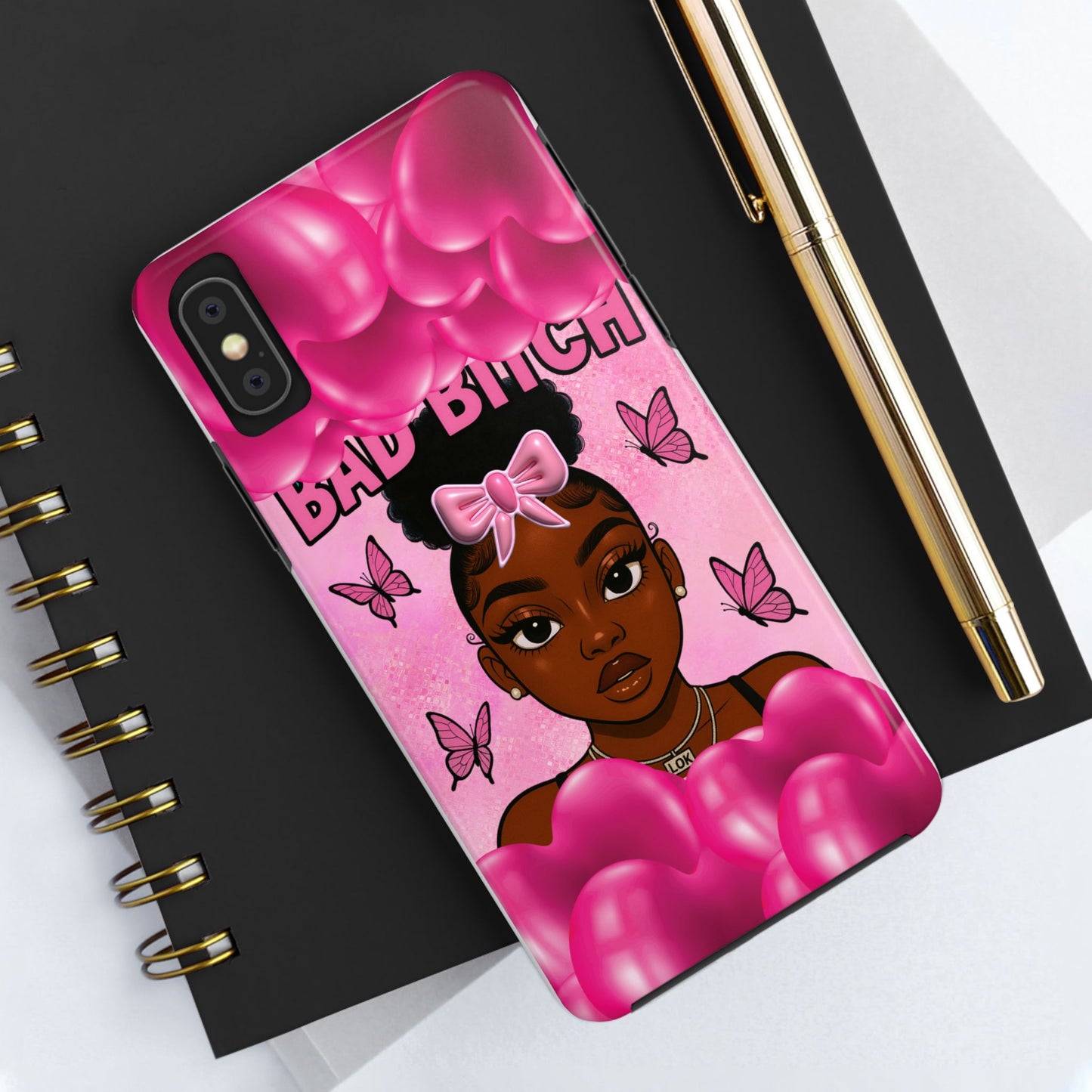 Bad Bitch Tough Phone Case - Stylish Protection for Trendsetters