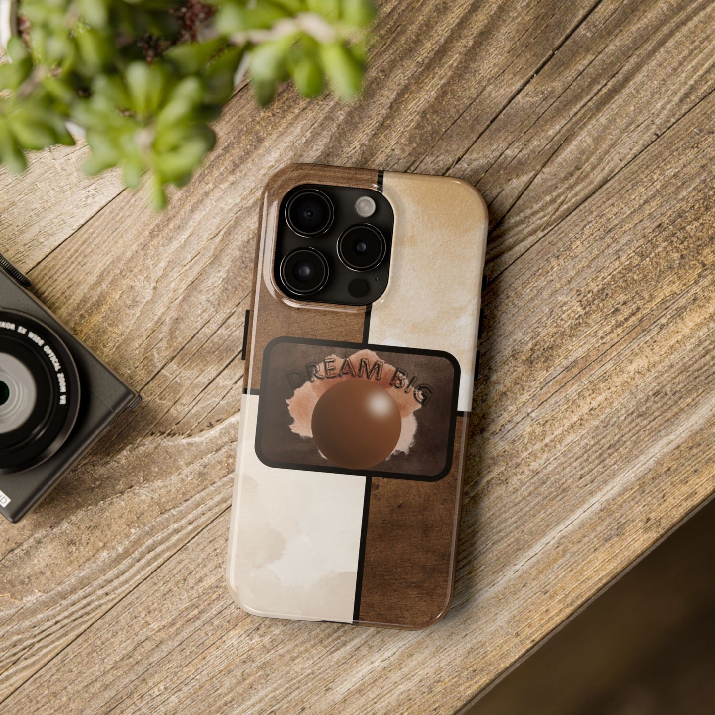 Dream Big Tough Phone Cases, Inspirational Gifts, Motivational Phone Cover, Durable Cases for Daily Use, Unique Phone Accessories