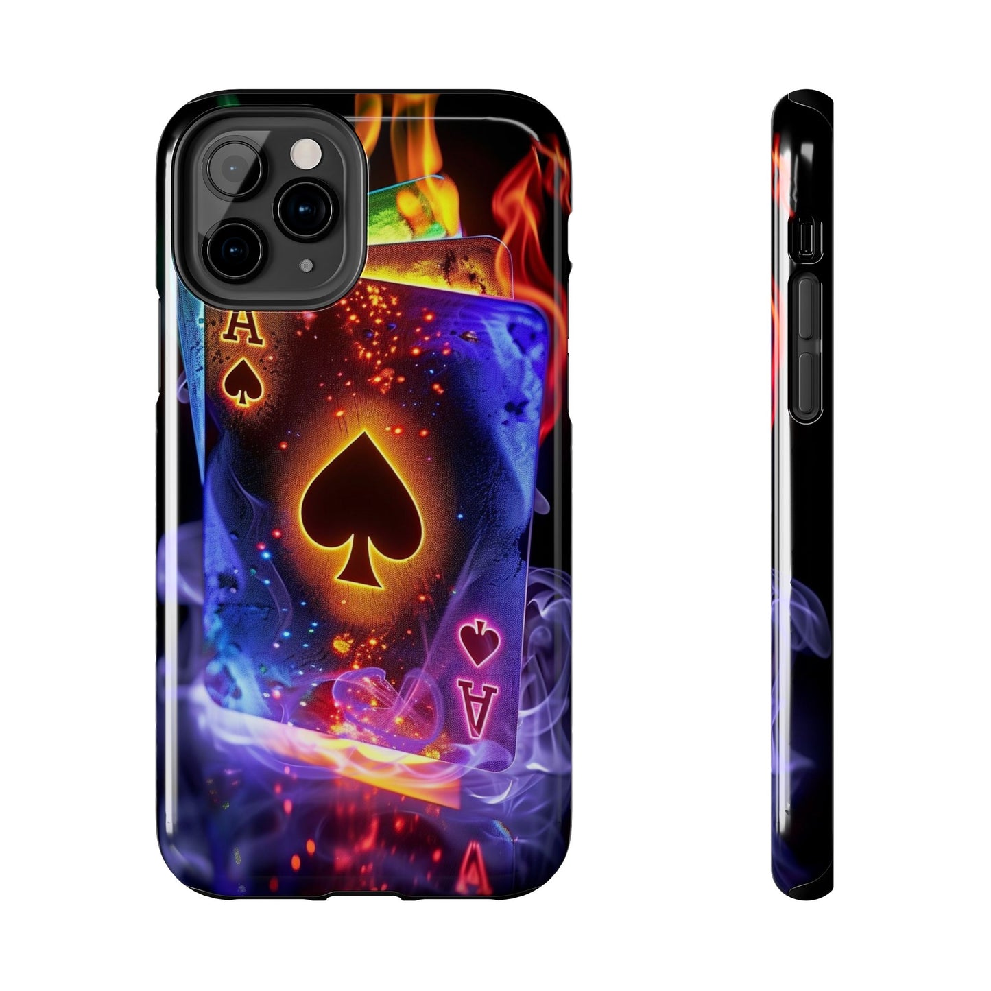 Ace of Spades Tough Phone Cases, Gaming Phone Cover, Gift for Gamers, Protective Case, Stylish Phone Accessory, Unique Phone Case | Iphone case