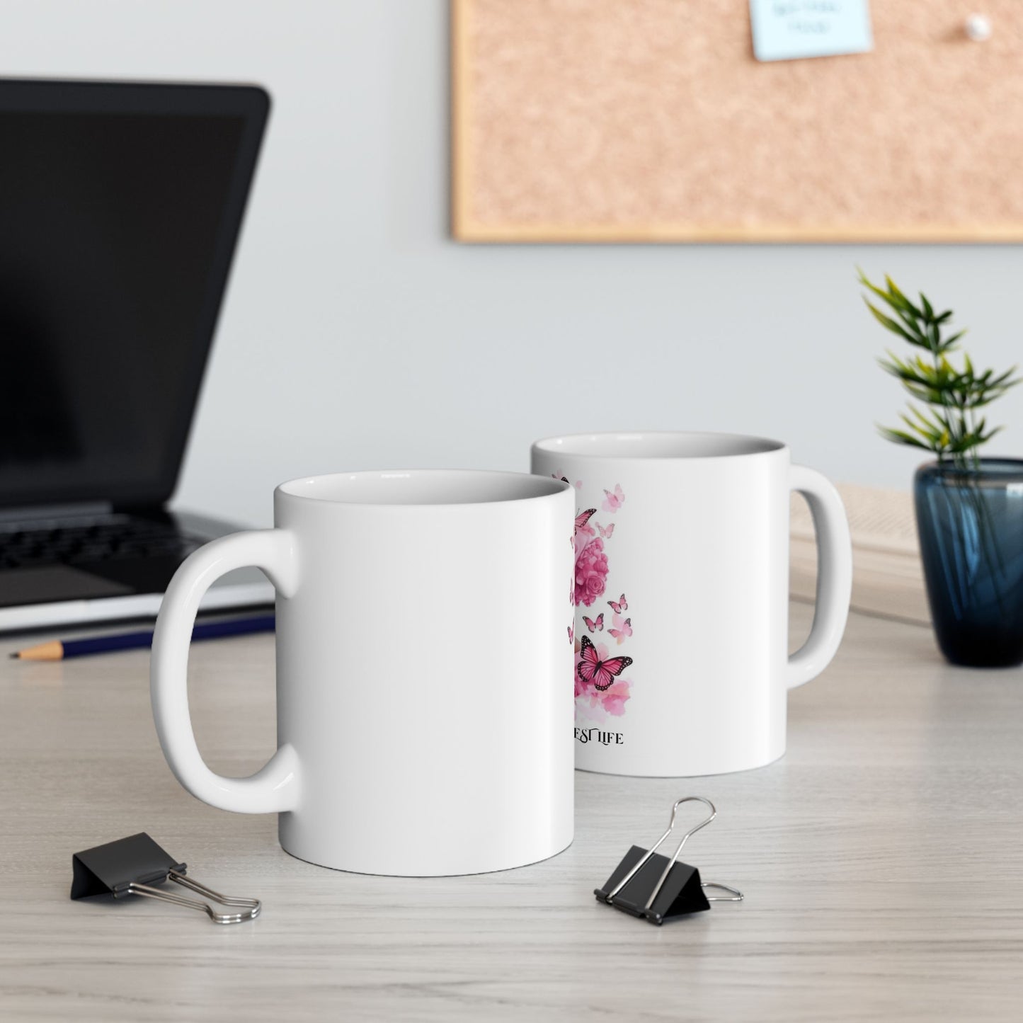 Butterfly Beauty Ceramic Mug