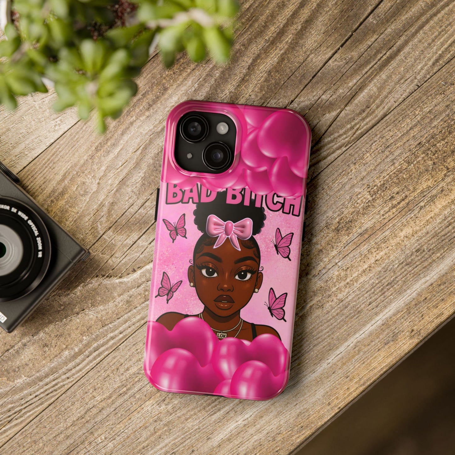 Bad Bitch Tough Phone Case - Stylish Protection for Trendsetters