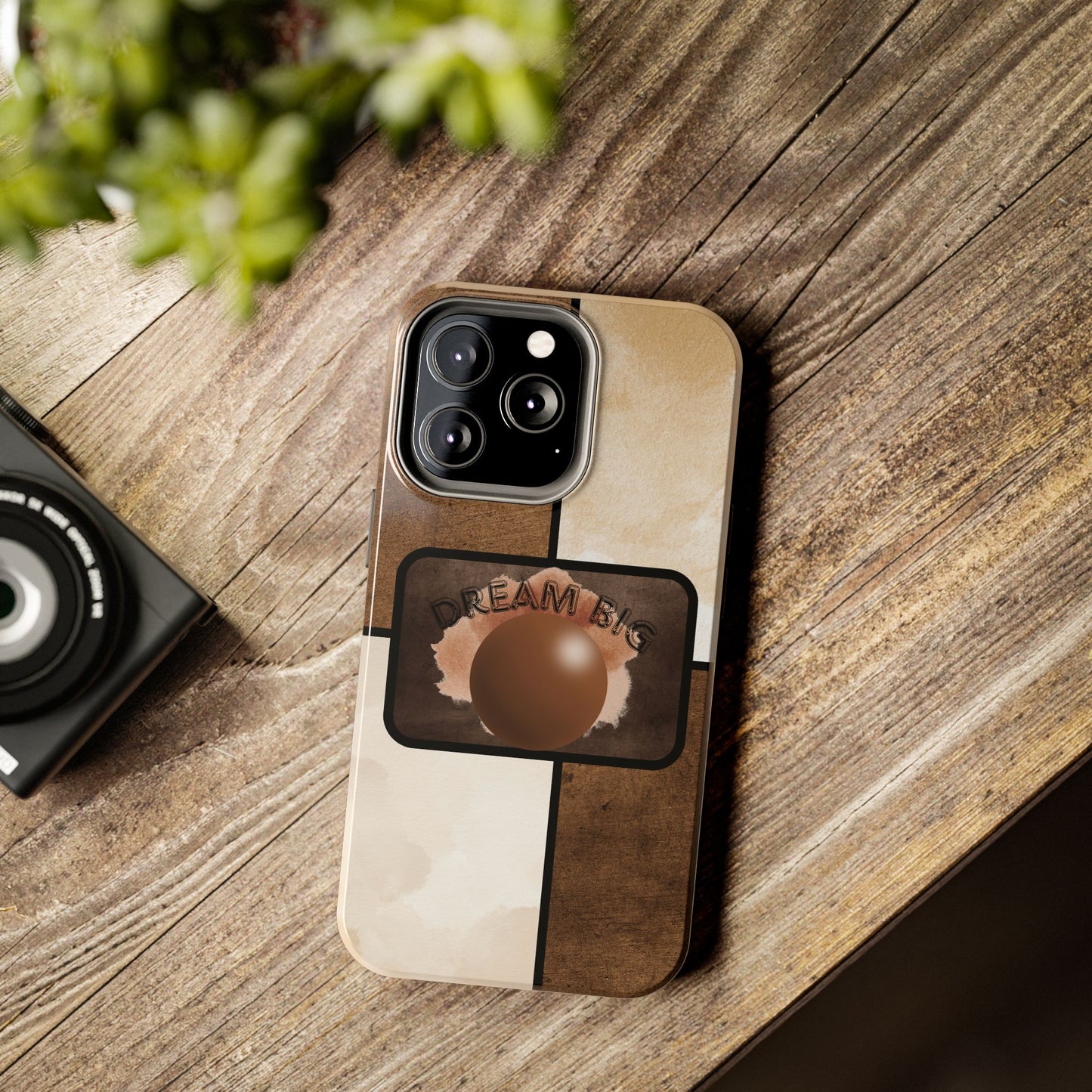 Dream Big Tough Phone Cases, Inspirational Gifts, Motivational Phone Cover, Durable Cases for Daily Use, Unique Phone Accessories