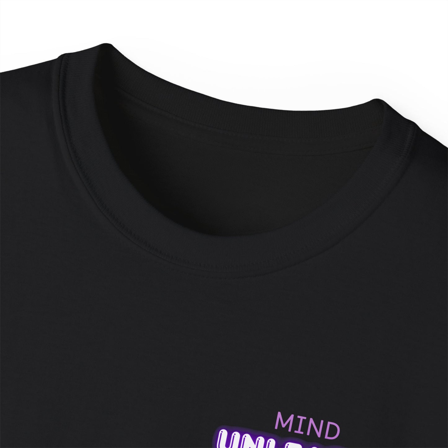 Mind Unleashed Cotton Tee - Artistic Graphic Tee, Gift for Creative Souls, Unique Casual Wear, Summer Fashion, Unisex Style