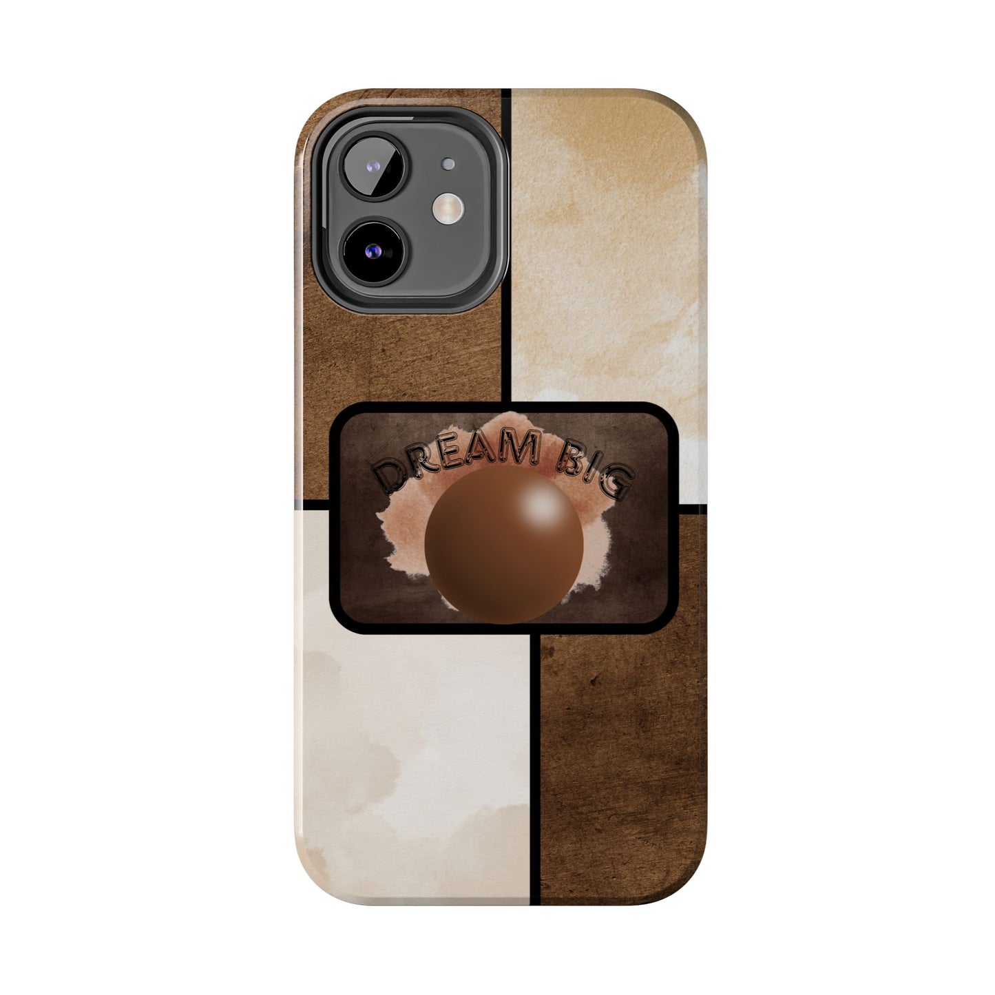 Dream Big Tough Phone Cases, Inspirational Gifts, Motivational Phone Cover, Durable Cases for Daily Use, Unique Phone Accessories
