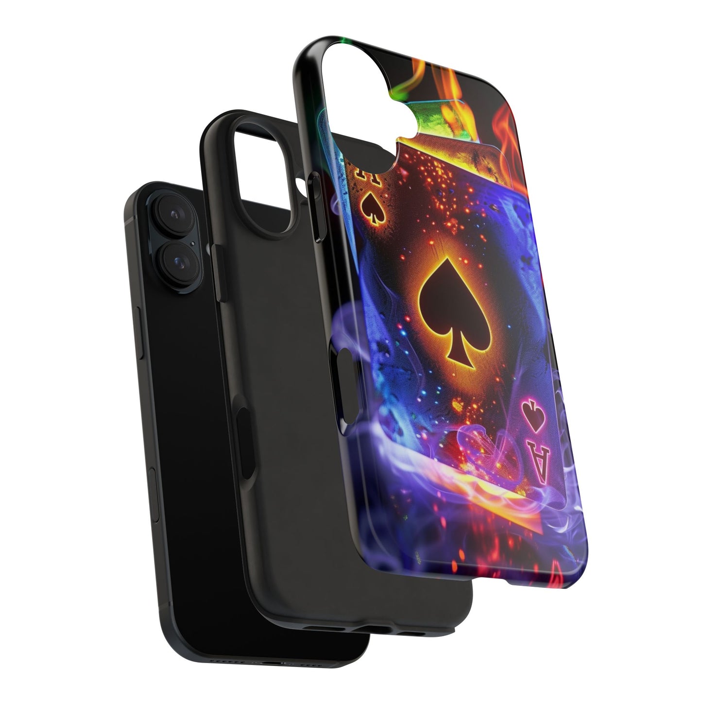 Ace of Spades Tough Phone Cases, Gaming Phone Cover, Gift for Gamers, Protective Case, Stylish Phone Accessory, Unique Phone Case | Iphone case