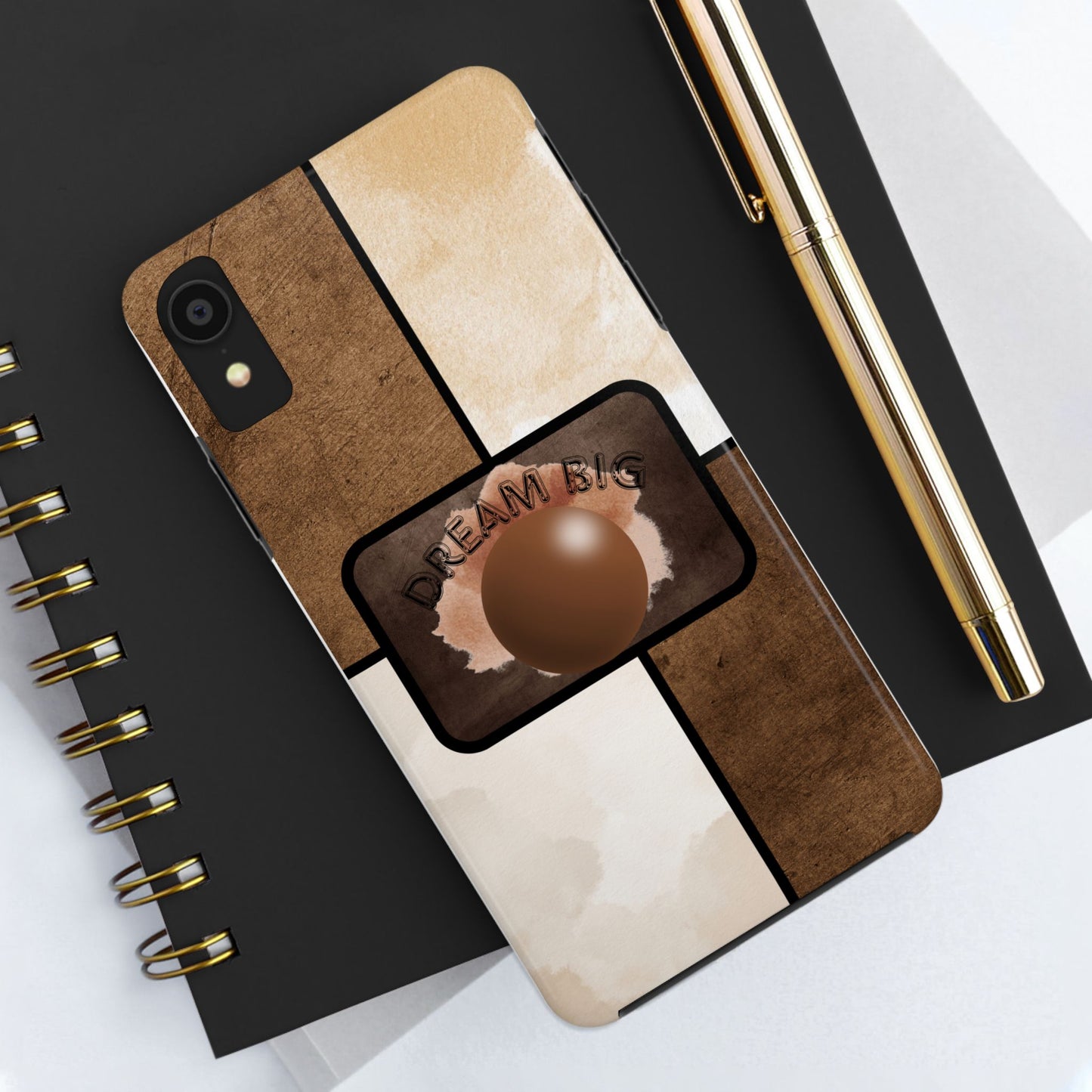 Dream Big Tough Phone Cases, Inspirational Gifts, Motivational Phone Cover, Durable Cases for Daily Use, Unique Phone Accessories
