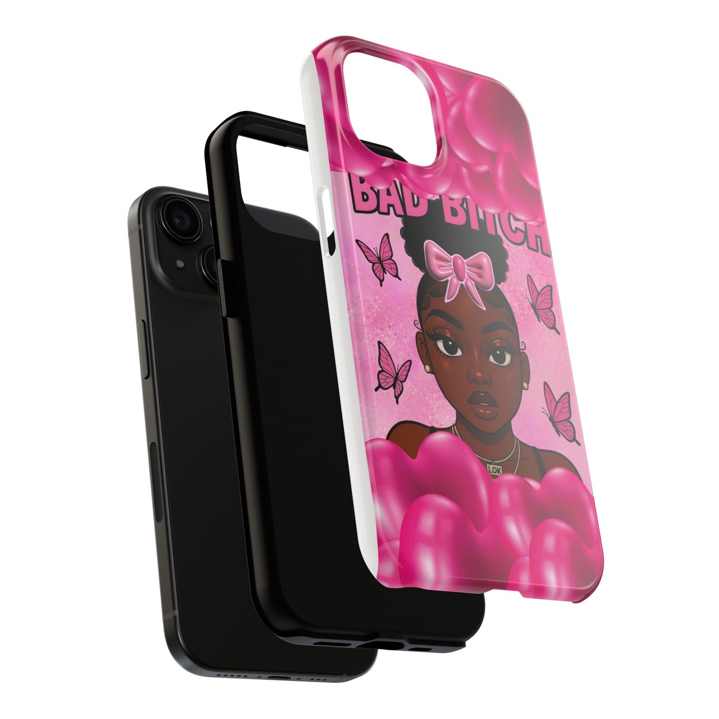 Bad Bitch Tough Phone Case - Stylish Protection for Trendsetters