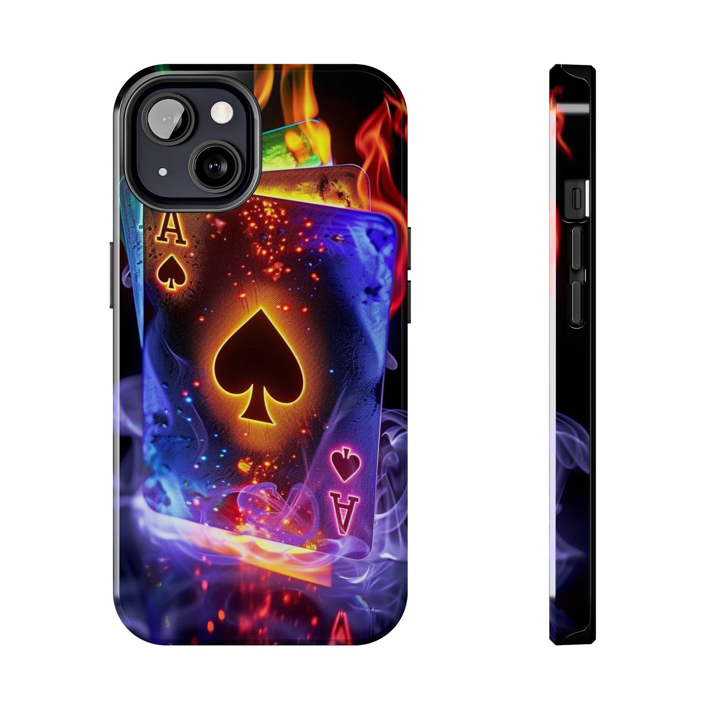 Ace of Spades Tough Phone Cases, Gaming Phone Cover, Gift for Gamers, Protective Case, Stylish Phone Accessory, Unique Phone Case | Iphone case