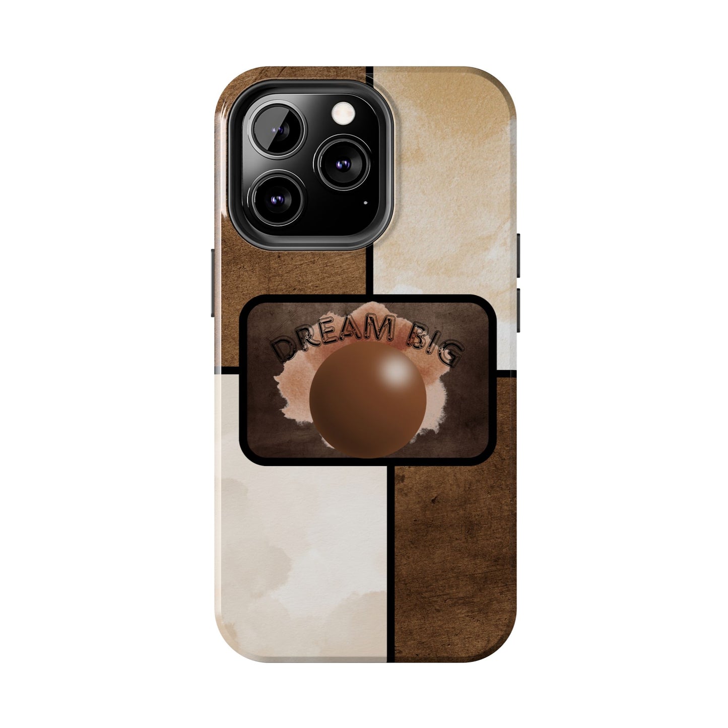 Dream Big Tough Phone Cases, Inspirational Gifts, Motivational Phone Cover, Durable Cases for Daily Use, Unique Phone Accessories