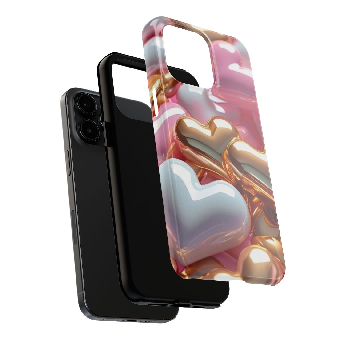 Heartfelt Tough Phone Cases - Colorful Protection for Love, Cute Gift for Valentine’s Day, Unique Phone Accessories, Stylish Heart [...]