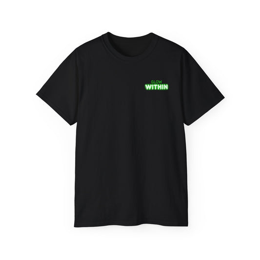 Glow Within Tee, Unisex Shirt, Innovation T-Shirt, Trendy Top, Unique Cotton Tee, Stylish Apparel