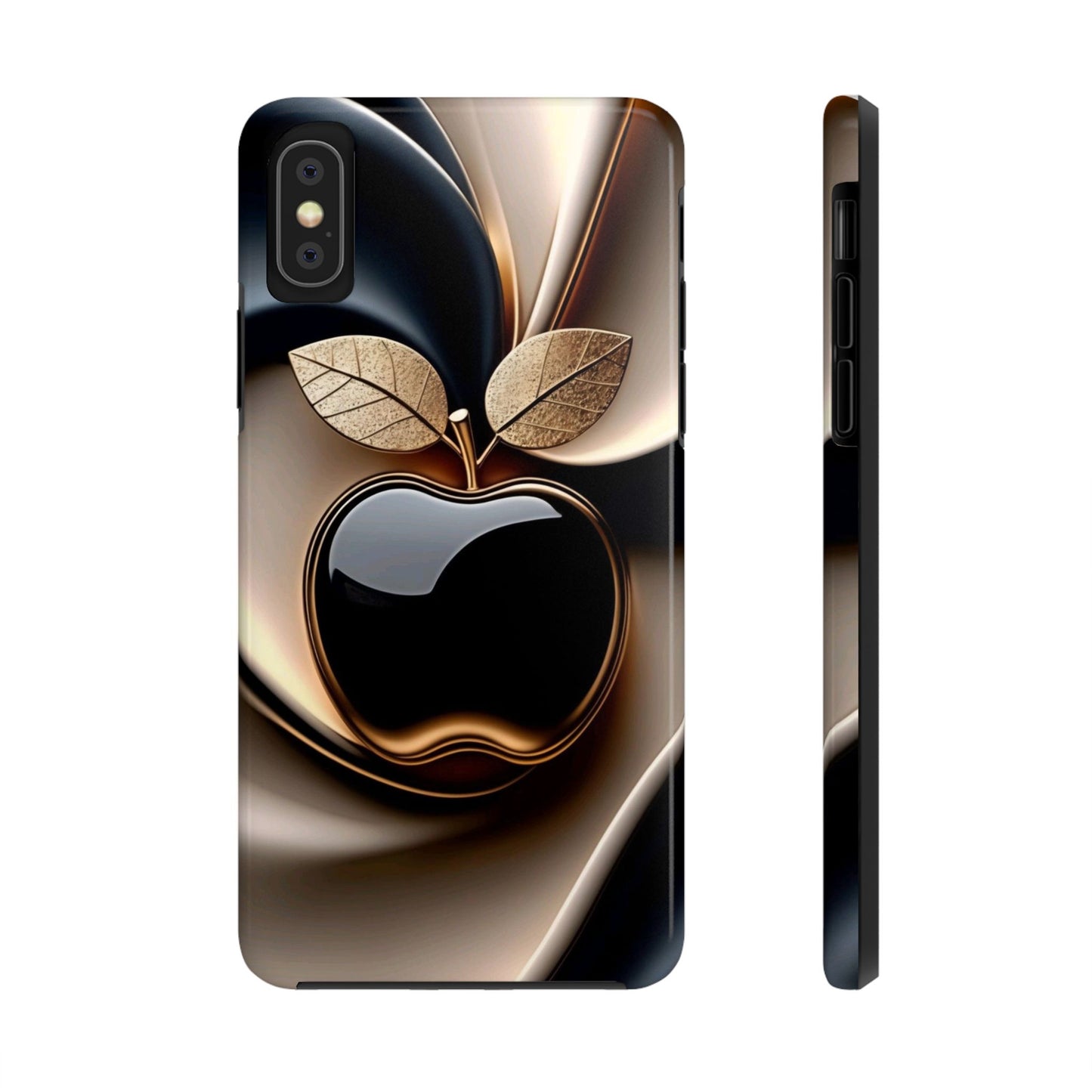 Sleek Apple-Inspired Tough Phone Cases, Stylish Smartphone Protection, Gift for Tech Lovers, Unique Phone Accessories | Iphone case
