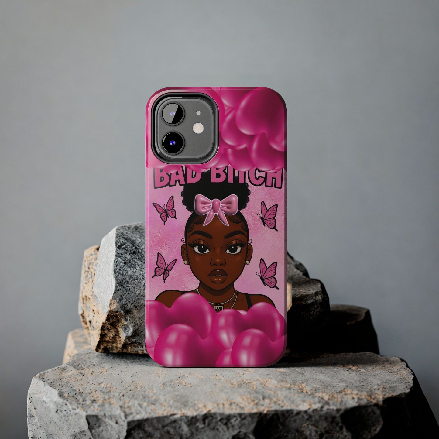 Bad Bitch Tough Phone Case - Stylish Protection for Trendsetters
