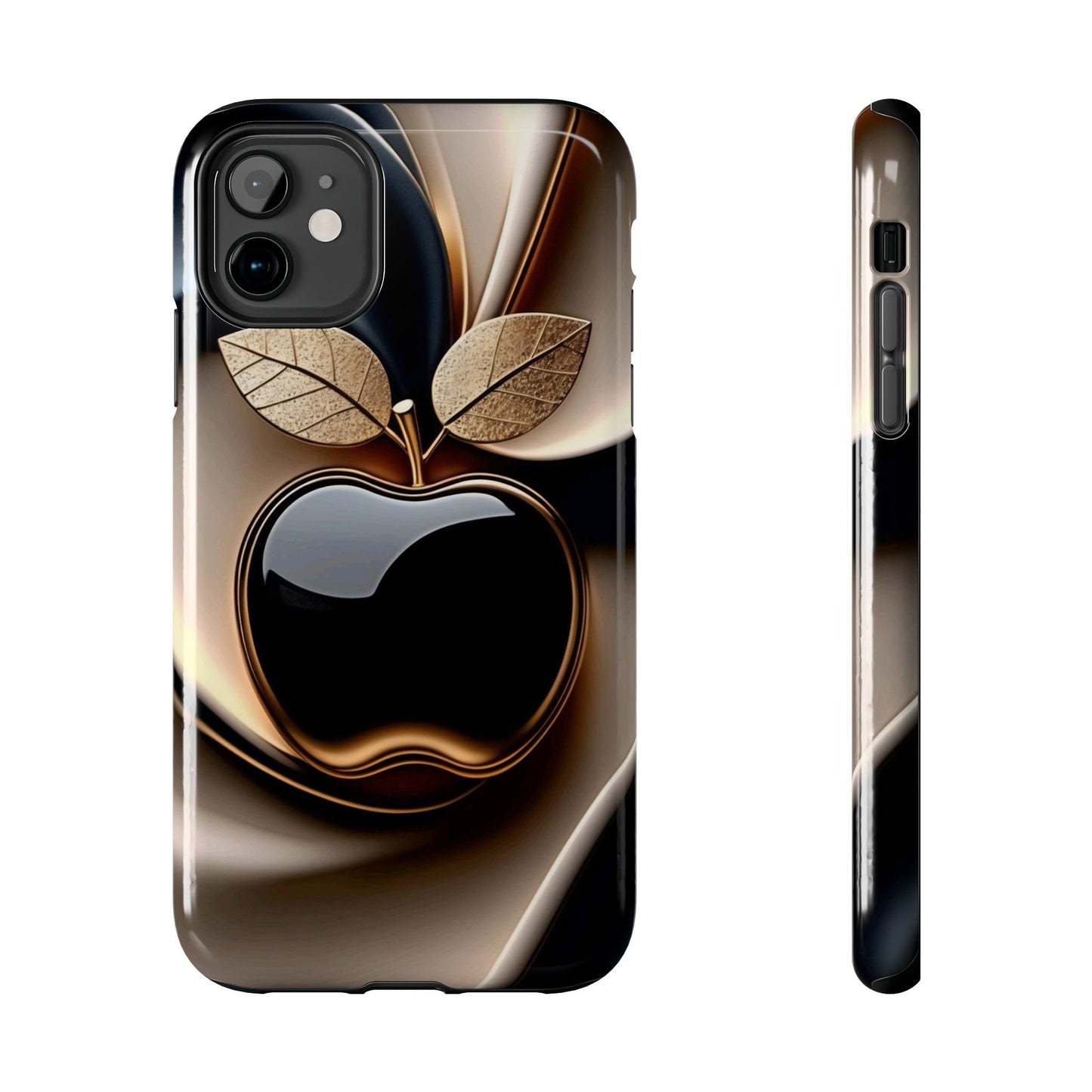 Sleek Apple-Inspired Tough Phone Cases, Stylish Smartphone Protection, Gift for Tech Lovers, Unique Phone Accessories | Iphone case