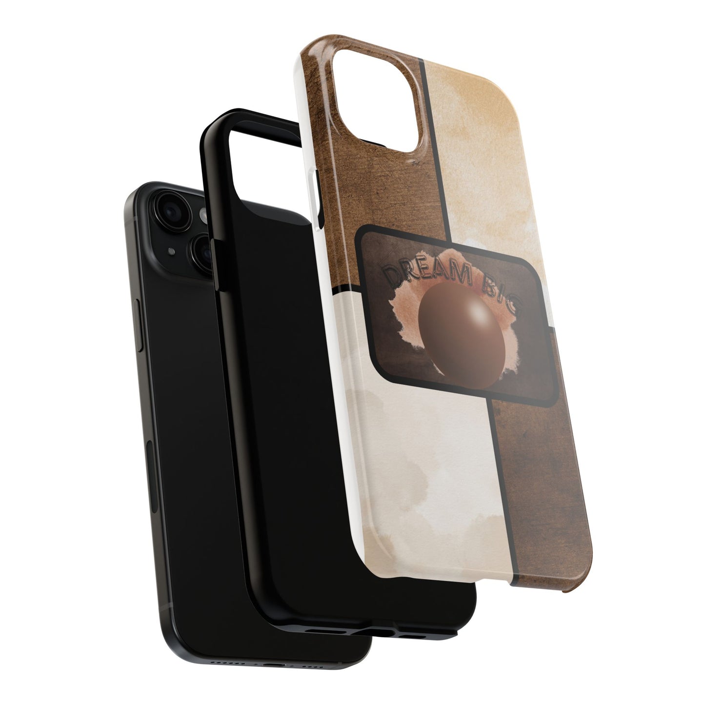 Dream Big Tough Phone Cases, Inspirational Gifts, Motivational Phone Cover, Durable Cases for Daily Use, Unique Phone Accessories