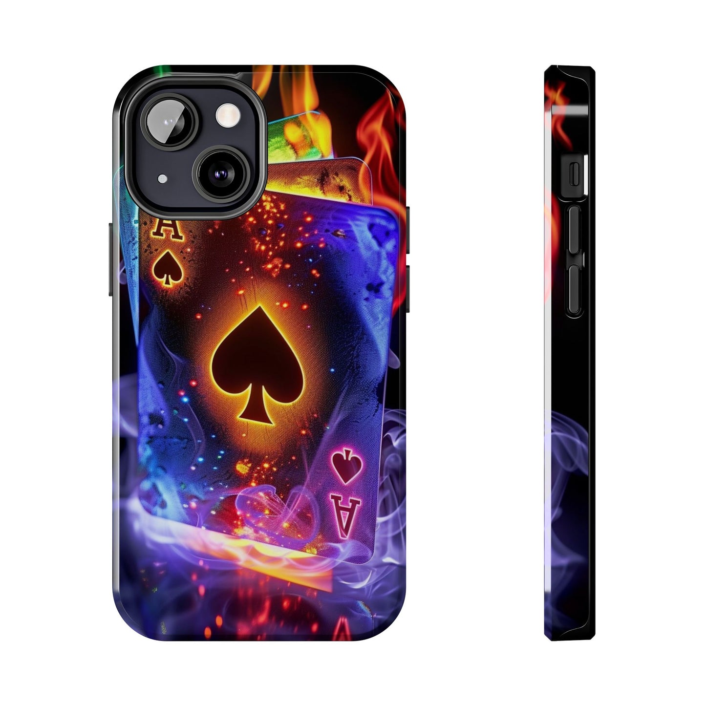 Ace of Spades Tough Phone Cases, Gaming Phone Cover, Gift for Gamers, Protective Case, Stylish Phone Accessory, Unique Phone Case | Iphone case
