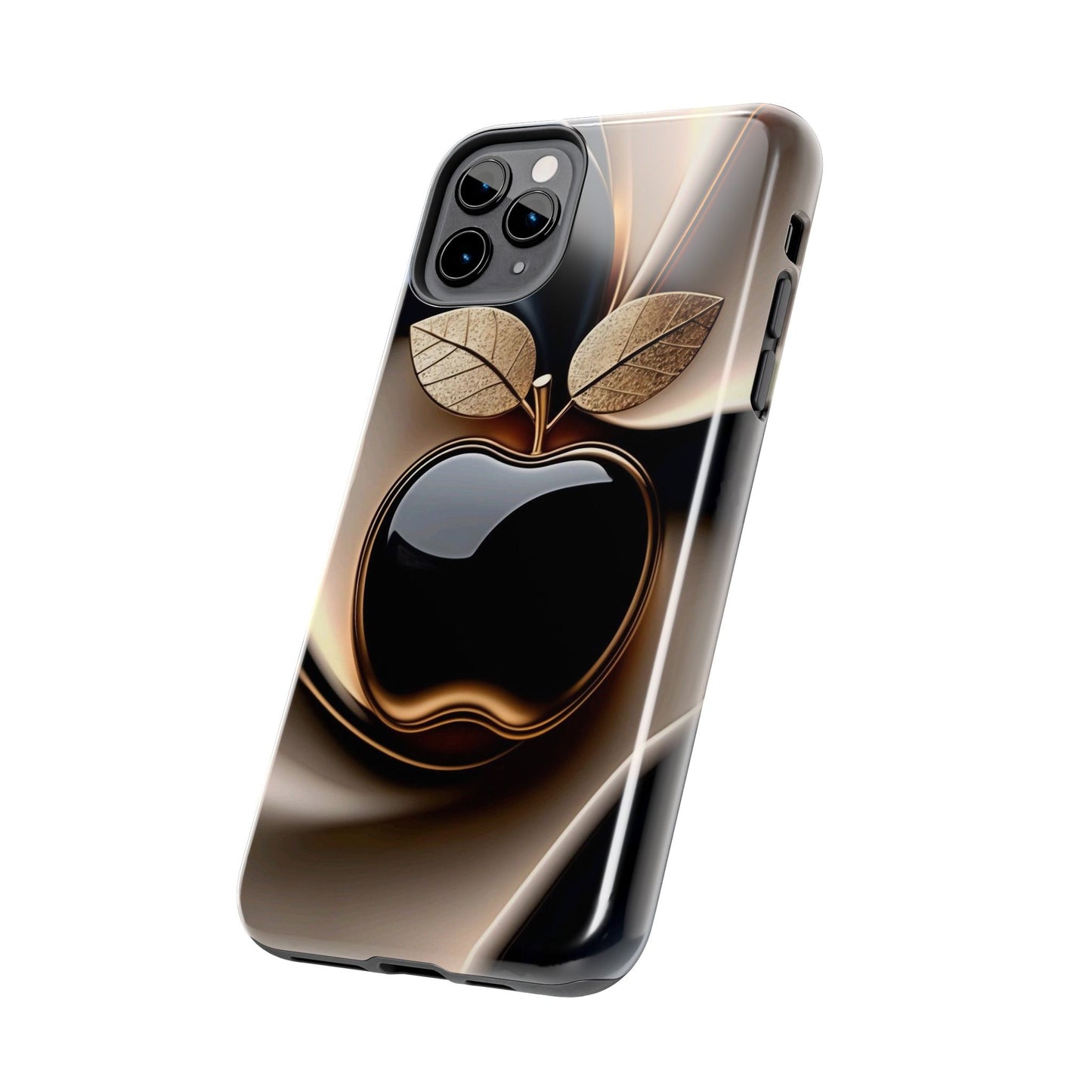 Sleek Apple-Inspired Tough Phone Cases, Stylish Smartphone Protection, Gift for Tech Lovers, Unique Phone Accessories | Iphone case