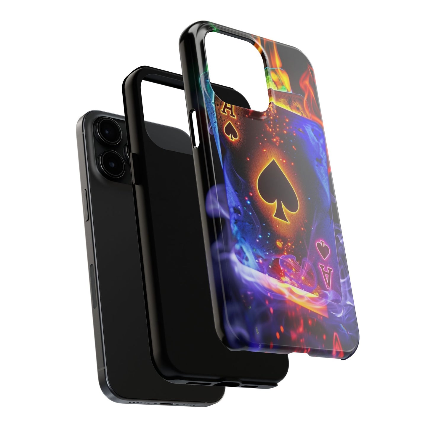 Ace of Spades Tough Phone Cases, Gaming Phone Cover, Gift for Gamers, Protective Case, Stylish Phone Accessory, Unique Phone Case | Iphone case