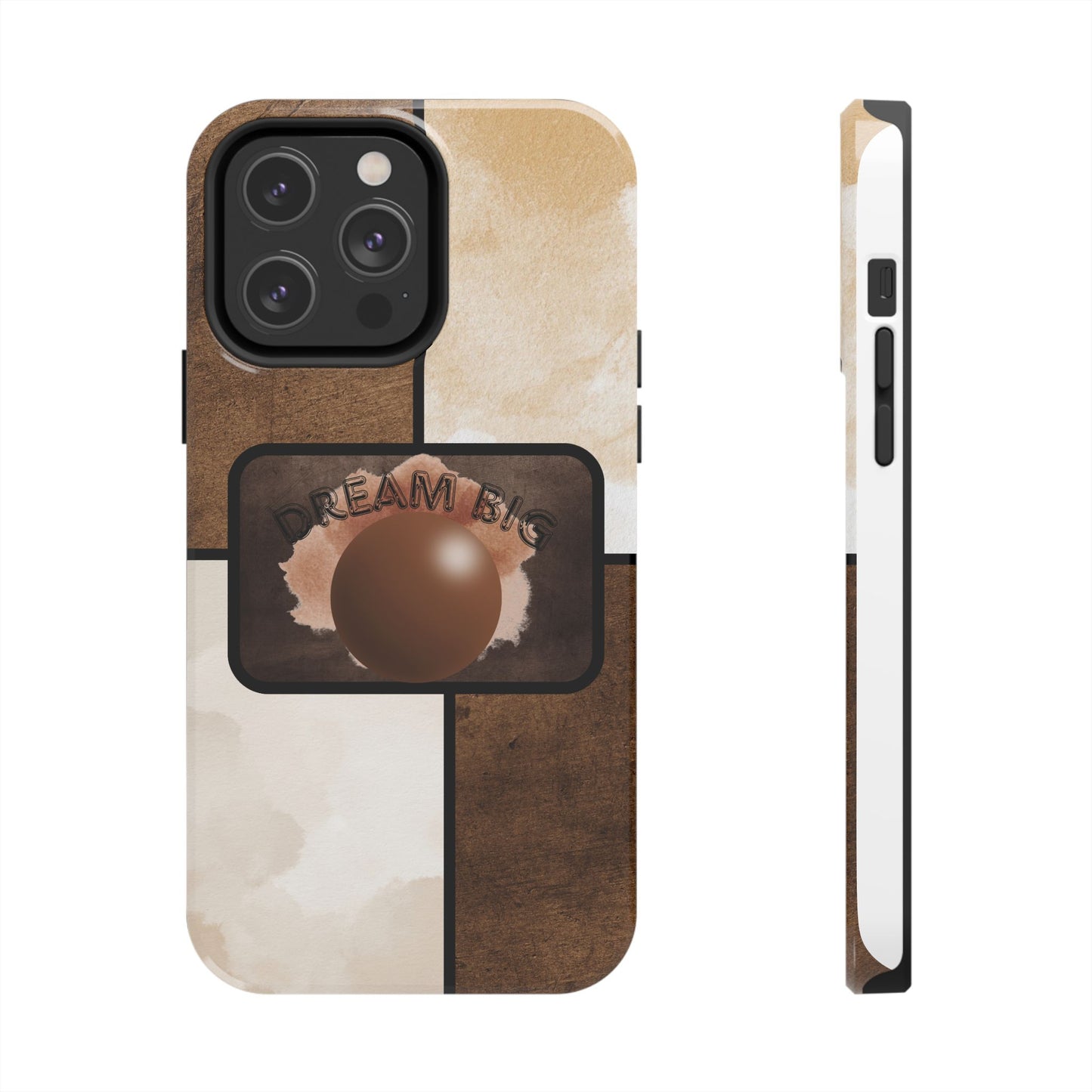 Dream Big Tough Phone Cases, Inspirational Gifts, Motivational Phone Cover, Durable Cases for Daily Use, Unique Phone Accessories
