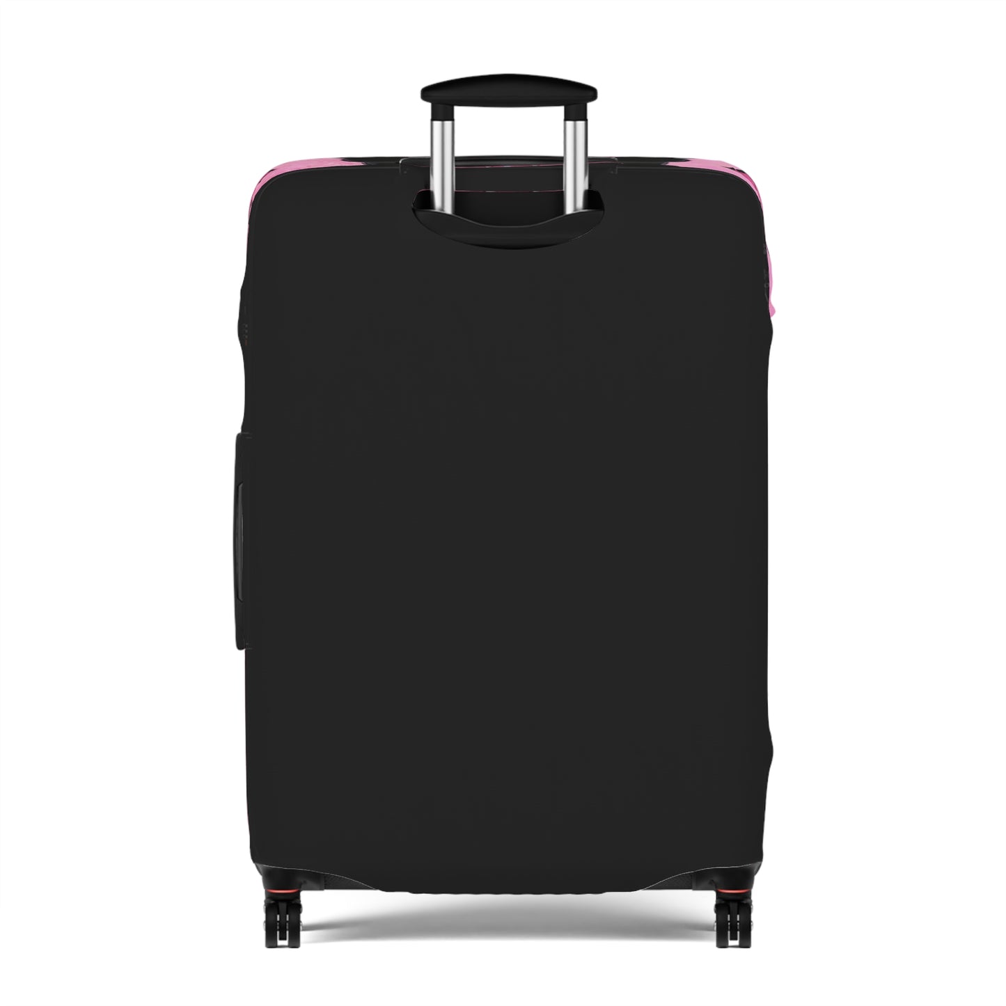 Stylish Luggage Cover with Cute Character Design, Travel Accessory for Girls, Gift for Travelers, Fun Suitcase Protector, Unique Travel Gear