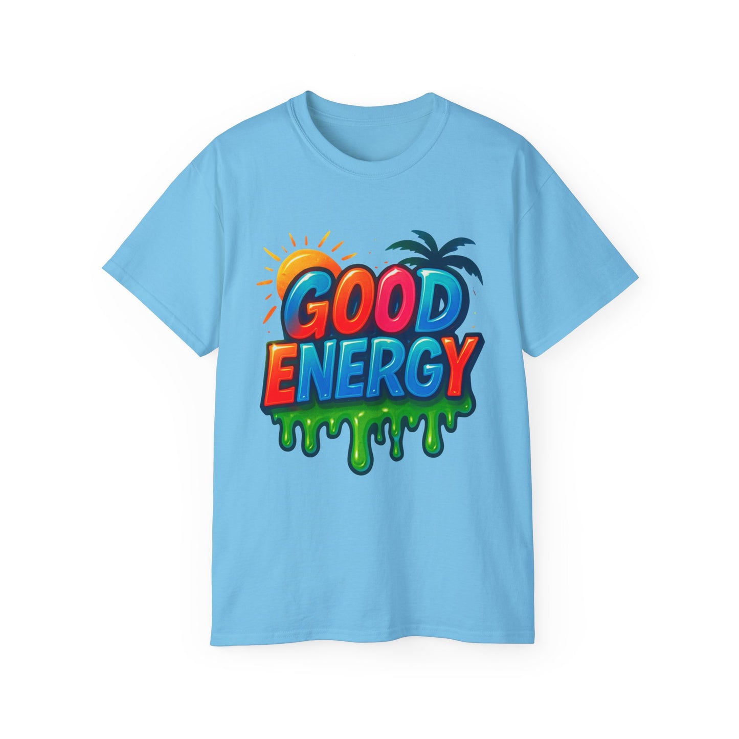 Tropical Vibes Tee - Good Energy Drip T-shirt