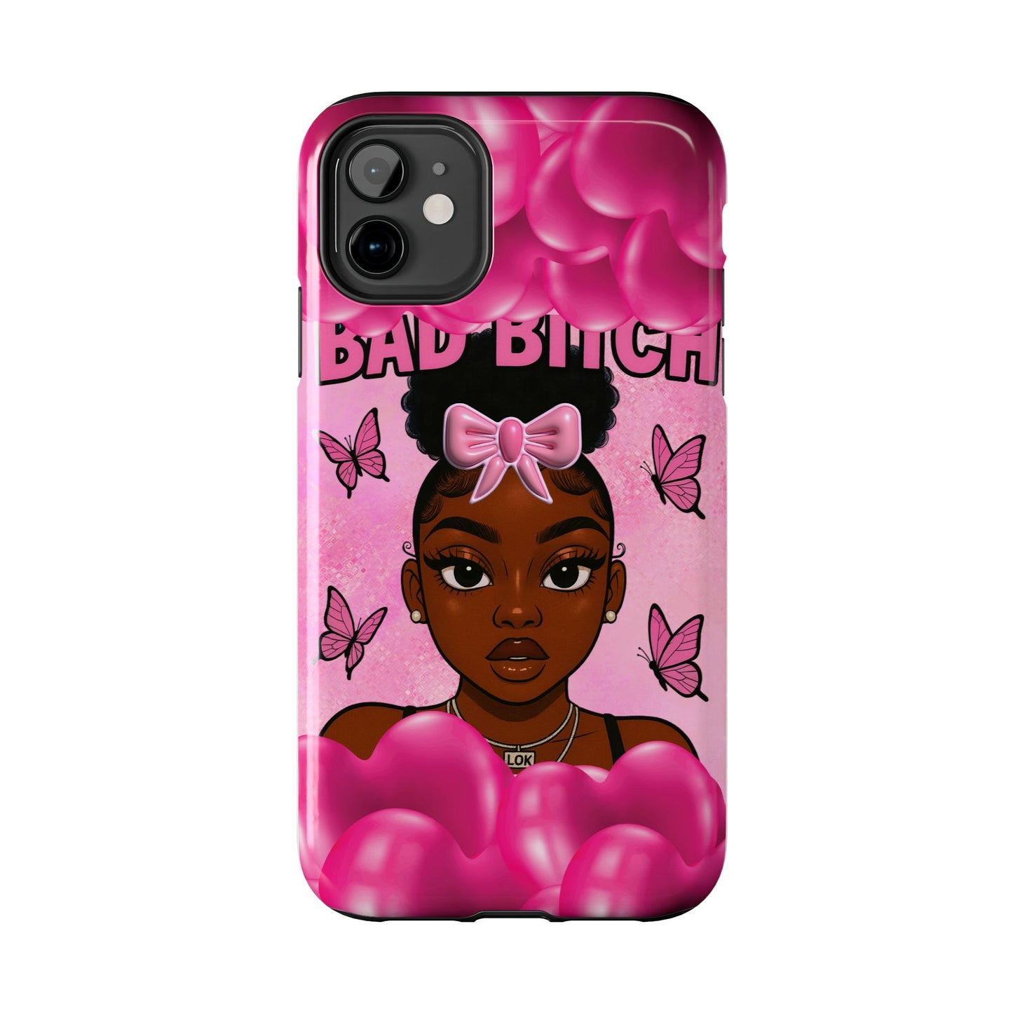 Bad Bitch Tough Phone Case - Stylish Protection for Trendsetters