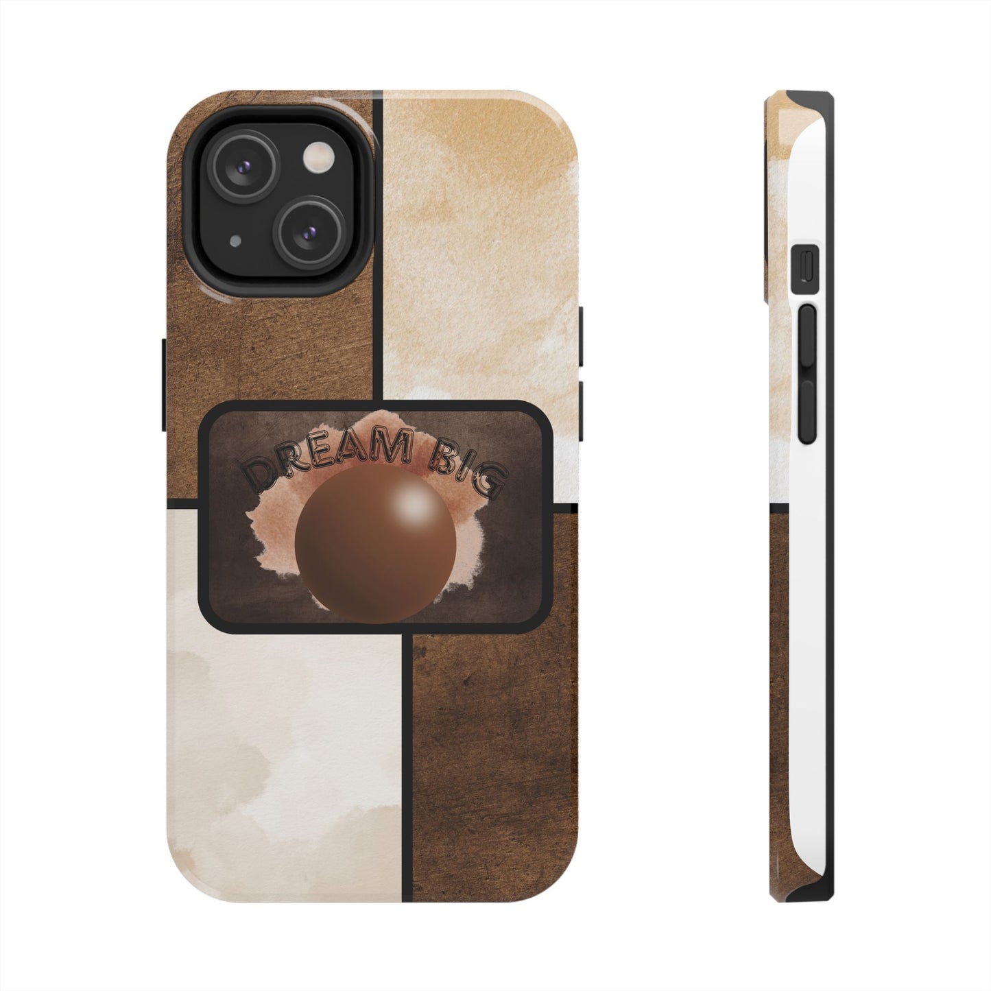 Dream Big Tough Phone Cases, Inspirational Gifts, Motivational Phone Cover, Durable Cases for Daily Use, Unique Phone Accessories