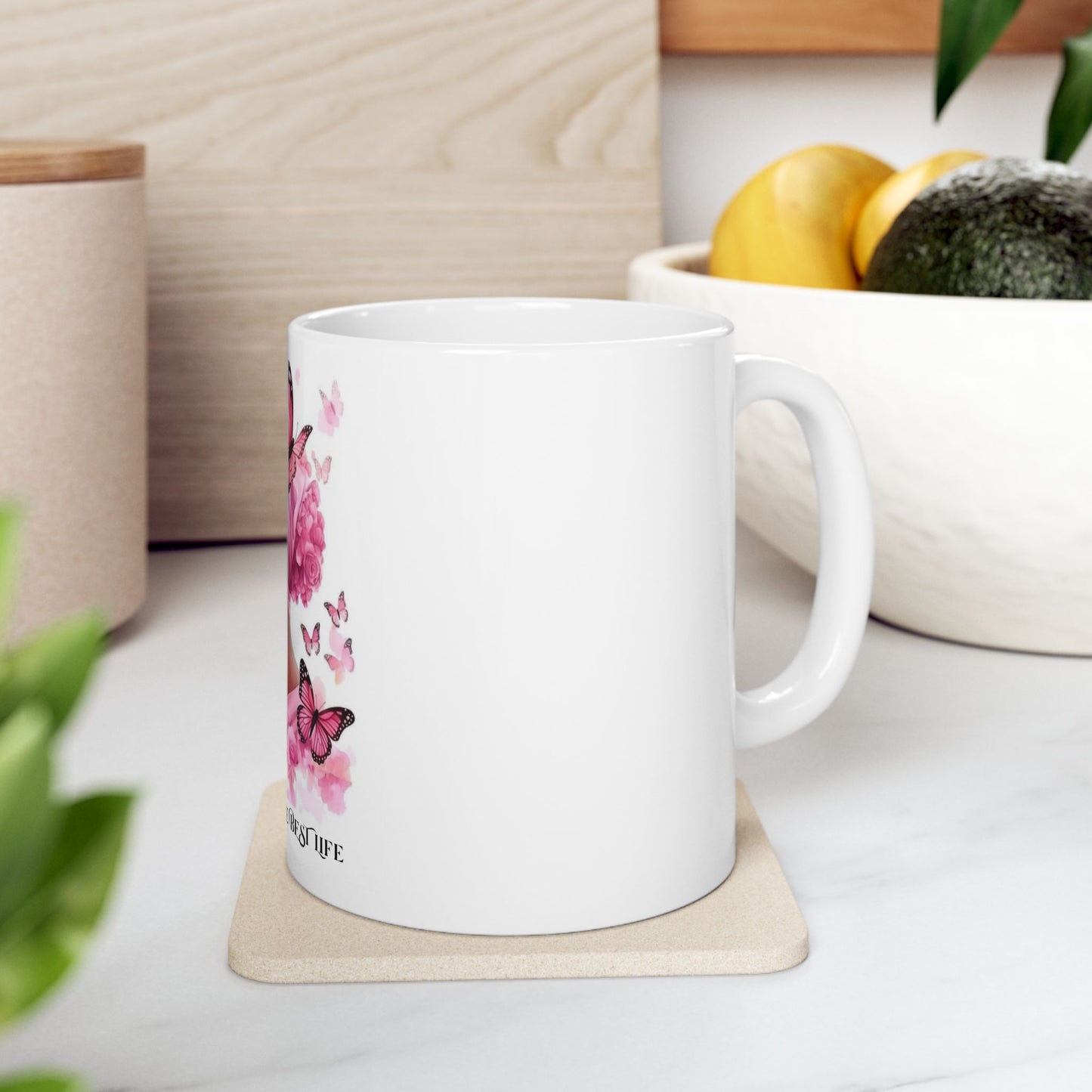 Butterfly Beauty Ceramic Mug