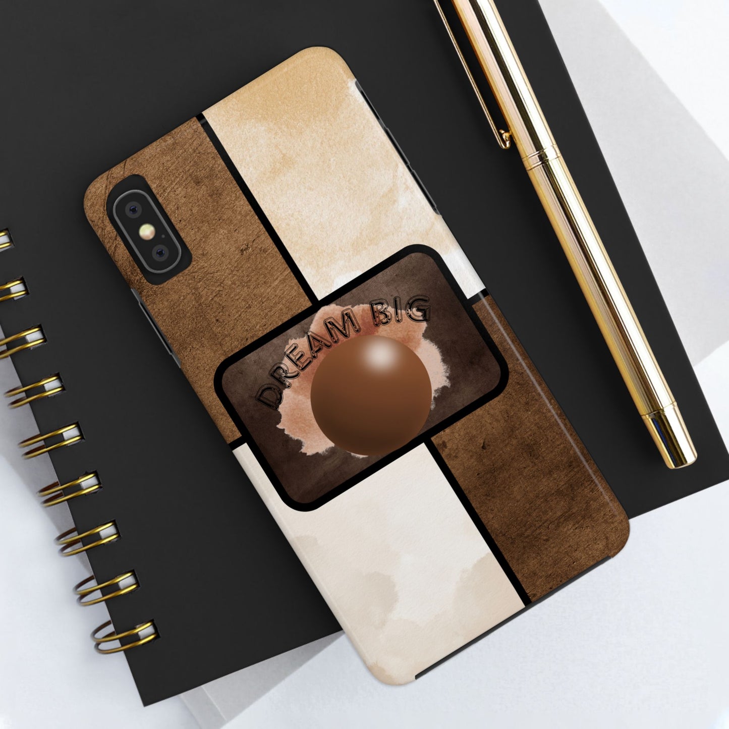 Dream Big Tough Phone Cases, Inspirational Gifts, Motivational Phone Cover, Durable Cases for Daily Use, Unique Phone Accessories