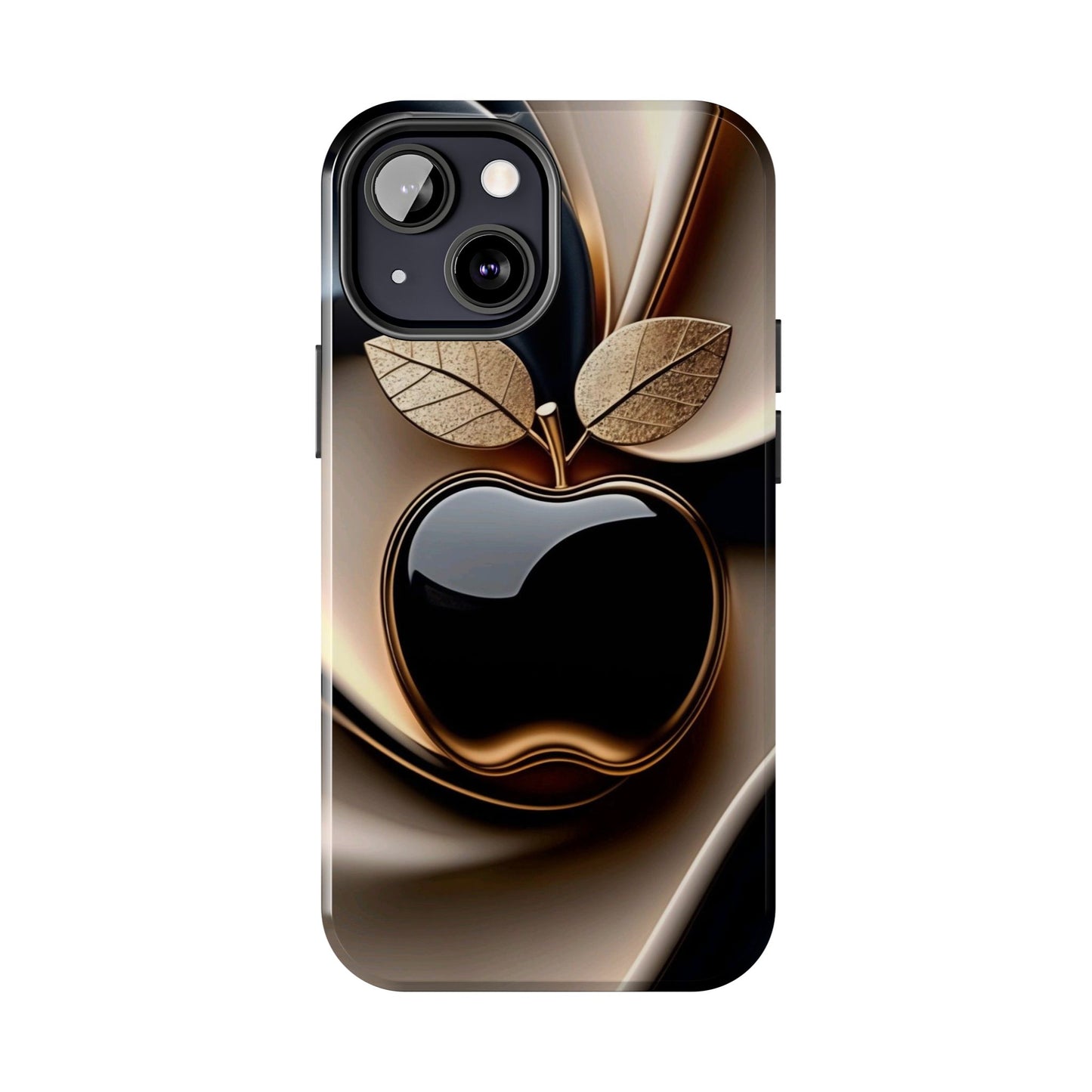 Sleek Apple-Inspired Tough Phone Cases, Stylish Smartphone Protection, Gift for Tech Lovers, Unique Phone Accessories | Iphone case