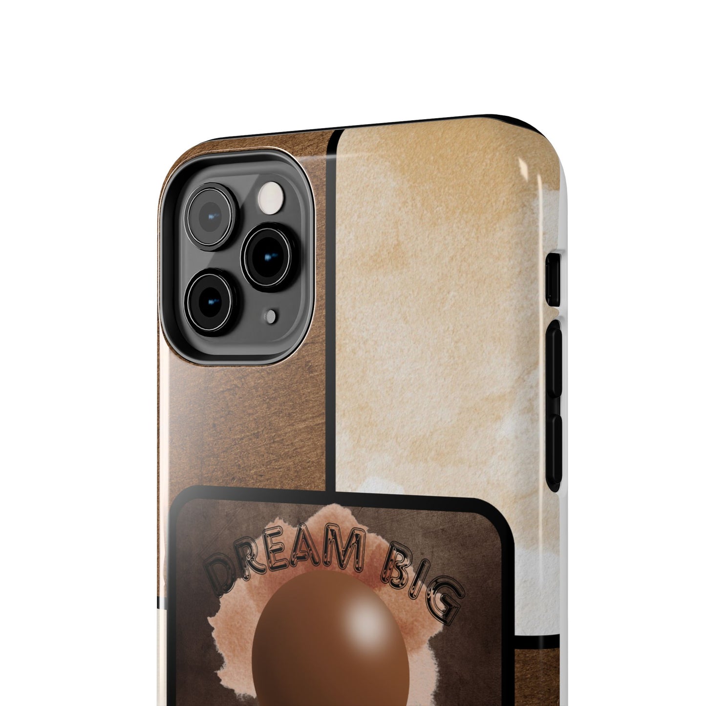 Dream Big Tough Phone Cases, Inspirational Gifts, Motivational Phone Cover, Durable Cases for Daily Use, Unique Phone Accessories