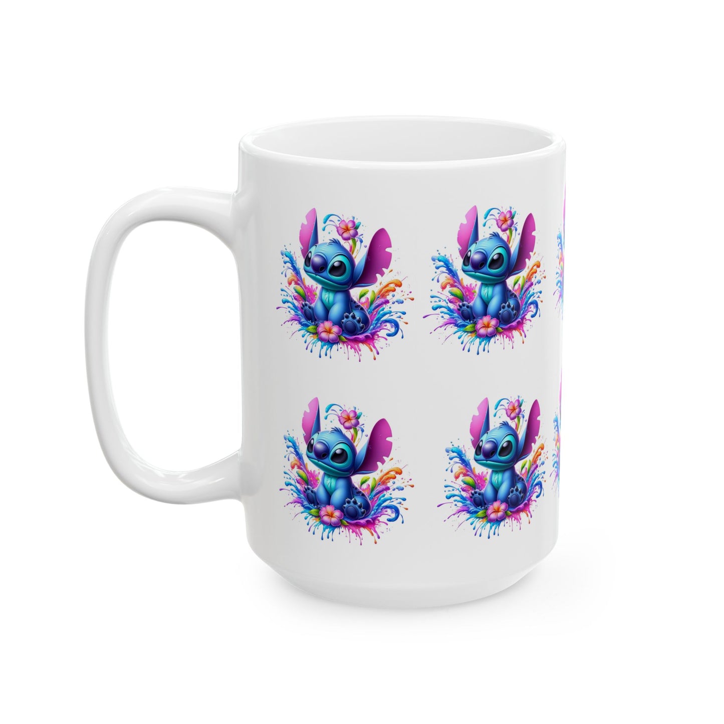 Colorful Stitch Ceramic Mug